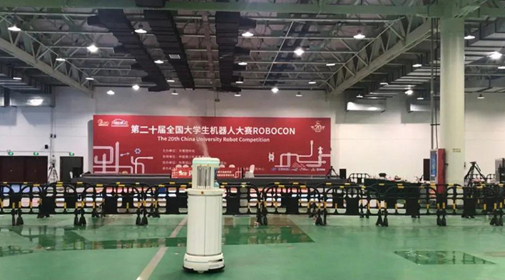 智赛拉·智能感控机器人助力全国大学生机器人大赛科技防疫