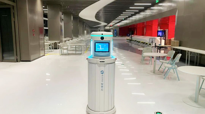走进冬奥|“智赛拉·智能感控机器人”以科技力量，筑牢冬奥测试赛的保障防线