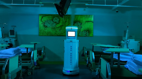 【项目案例】“智赛拉·感控机器人”入驻复旦大学附属华山医院，助力血液净化中心感控消杀